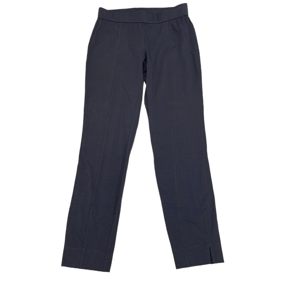 Eileen Fisher Grey Knit Pants Straight Leg Size Small